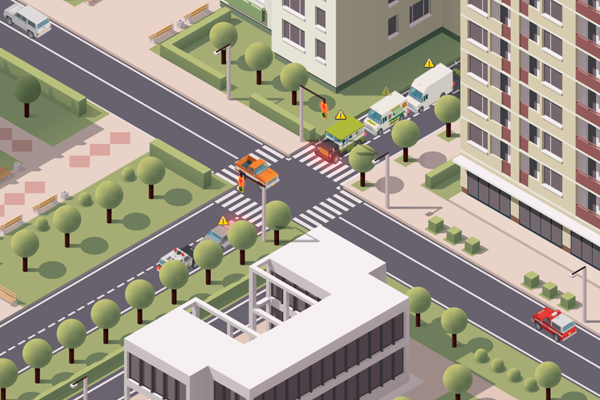 تصویر بازی آنلاین کنترل ترافیک